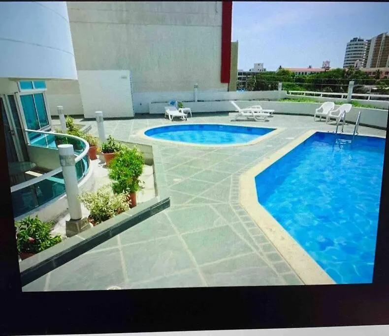 2B/2B Gorgeous Sunsets-Ocean View -Pool Apartment Cartagena Colombia