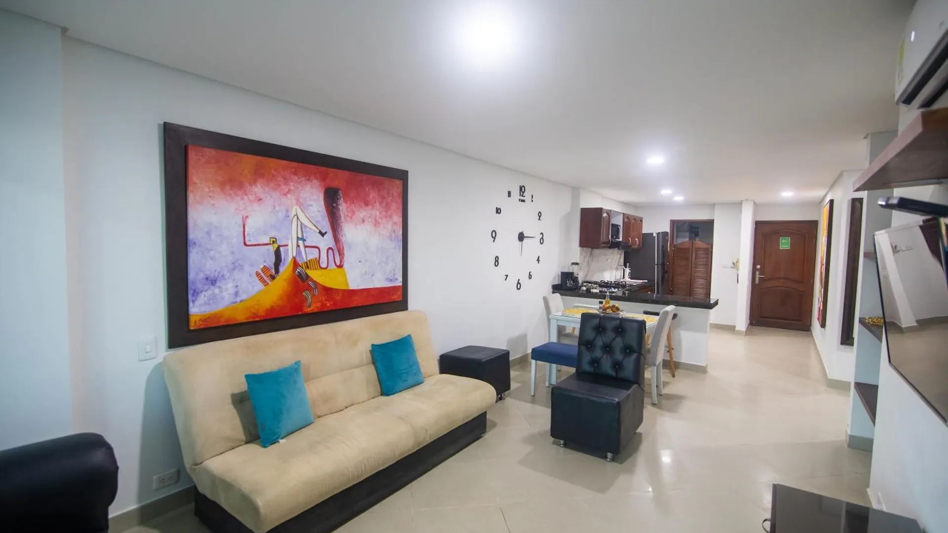شقة 2B/2B Gorgeous Sunsets-Ocean View -Pool Cartagena 0*,  كولومبيا